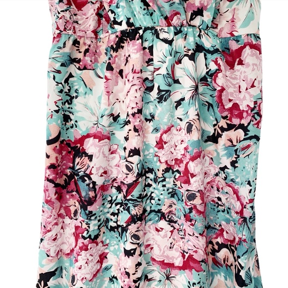 Felicity & Coco long floral retro dress size XSP - Picture 2 of 7
